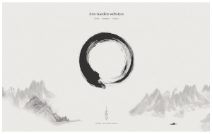 Zen Garden websites